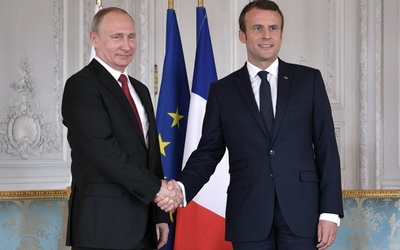 Macron za wzmocnieniem partnerstwa z Rosją w walce z terroryzmem