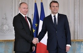Macron za wzmocnieniem partnerstwa z Rosją w walce z terroryzmem