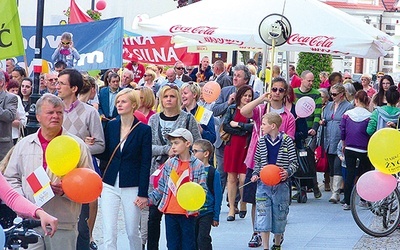 W tym roku Marsz  dla Życia i Rodziny jest organizowany w pięciu miastach naszej diecezji. 