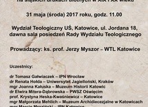 Panel dyskusyjny Symbolika religijna na śląskich drukach ulotnych w XIX i XX wieku, Katowice, 31 maja