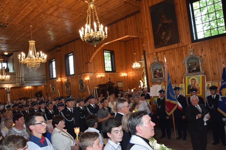 Powianie ikony MB Częstochowskiej w Starym Waliszewie