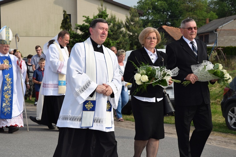 Powianie ikony MB Częstochowskiej w Starym Waliszewie