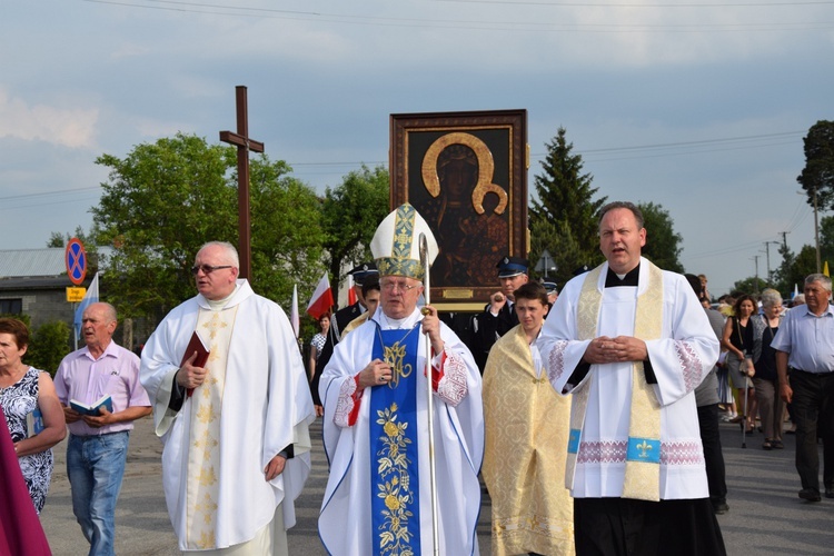 Powianie ikony MB Częstochowskiej w Starym Waliszewie