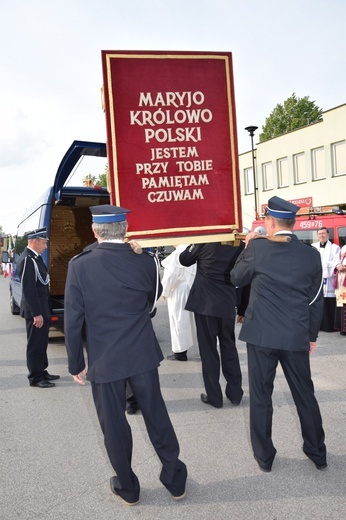 Powianie ikony MB Częstochowskiej w Starym Waliszewie