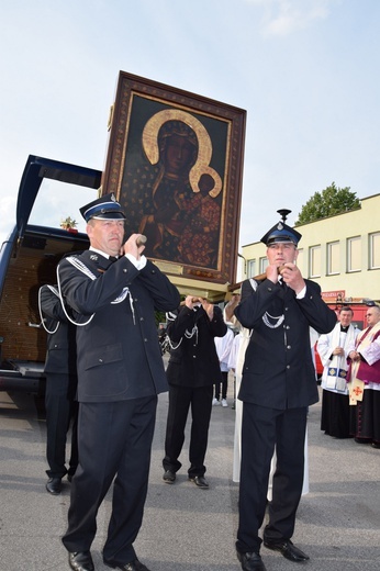 Powianie ikony MB Częstochowskiej w Starym Waliszewie