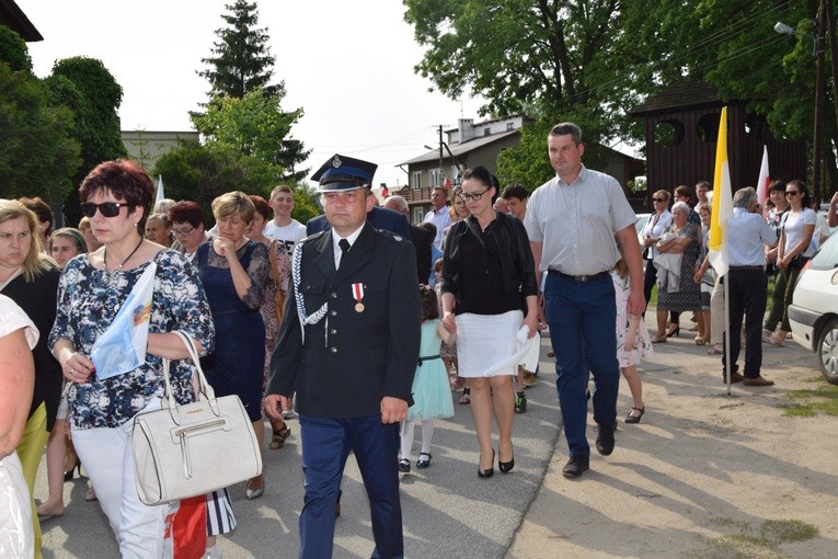 Powianie ikony MB Częstochowskiej w Starym Waliszewie