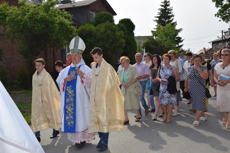 Powianie ikony MB Częstochowskiej w Starym Waliszewie