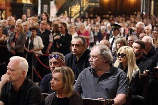 Pożegnanie Zbigniewa Wodeckiego w bazylice Mariackiej