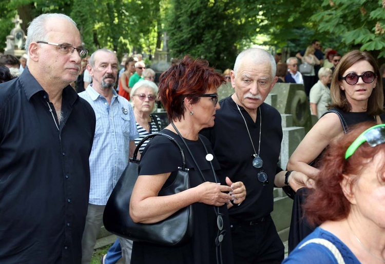 Pogrzeb Zbigniewa Wodeckiego na cmentarzu Rakowickim