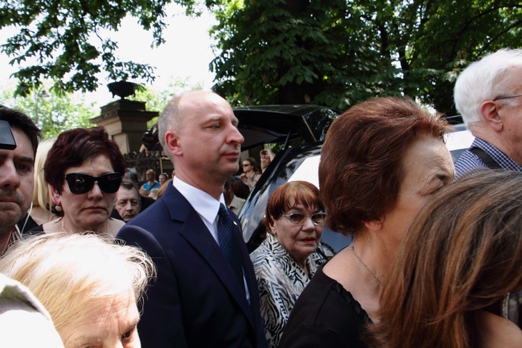 Pożegnanie Zbigniewa Wodeckiego na cmentarzu Rakowickim