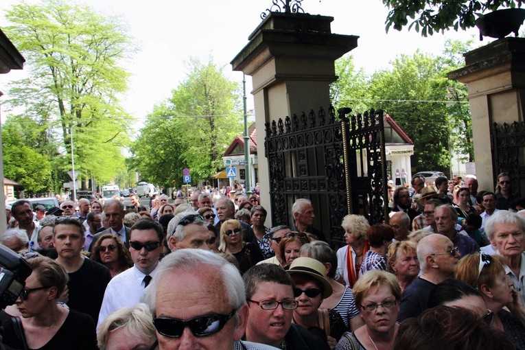 Pożegnanie Zbigniewa Wodeckiego na cmentarzu Rakowickim