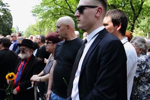 Pożegnanie Zbigniewa Wodeckiego na cmentarzu Rakowickim