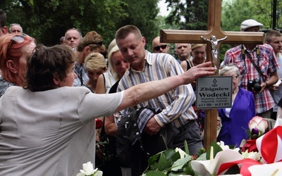 Pożegnanie Zbigniewa Wodeckiego na cmentarzu Rakowickim