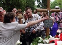 Pożegnanie Zbigniewa Wodeckiego na cmentarzu Rakowickim