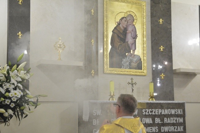Św. Antoni u św. Maksymiliana Kolbego