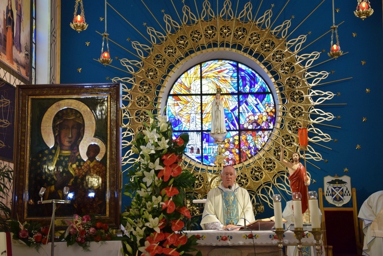 Powitanie ikony MB Częstochowskiej w Mąkolicach