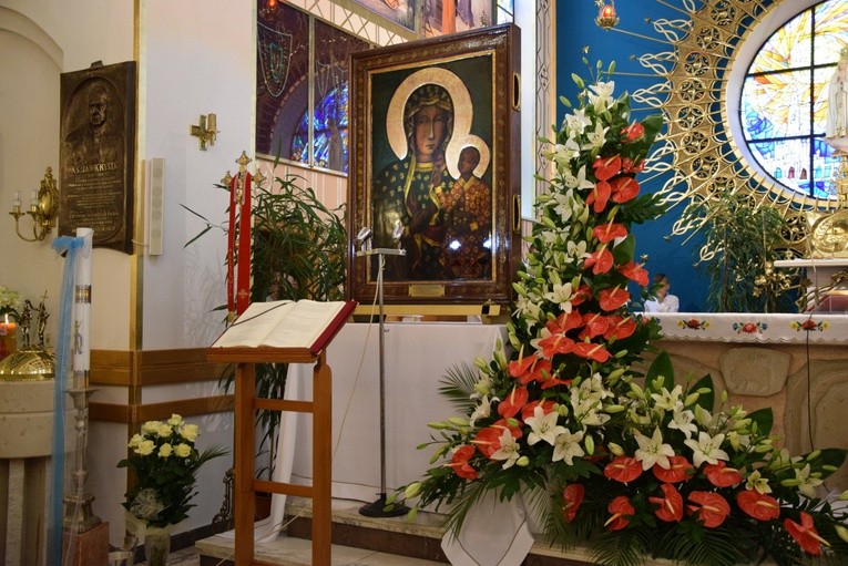 Powitanie ikony MB Częstochowskiej w Mąkolicach