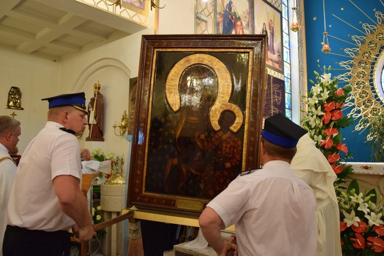 Powitanie ikony MB Częstochowskiej w Mąkolicach