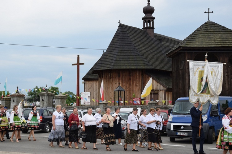 Powitanie ikony MB Częstochowskiej w Mąkolicach