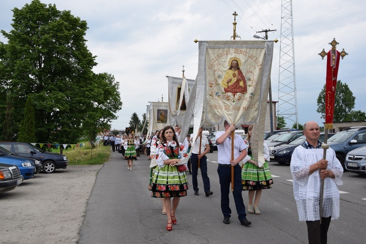 Powitanie ikony MB Częstochowskiej w Mąkolicach