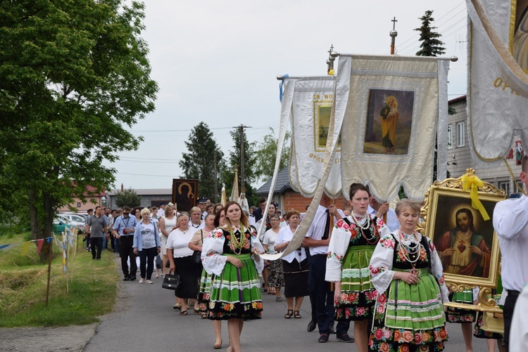 Powitanie ikony MB Częstochowskiej w Mąkolicach