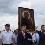 Powitanie ikony MB Częstochowskiej w Mąkolicach