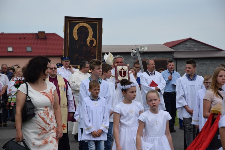 Powitanie ikony MB Częstochowskiej w Mąkolicach