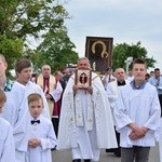 Powitanie ikony MB Częstochowskiej w Mąkolicach