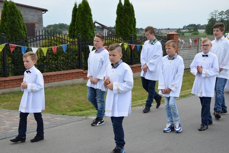 Powitanie ikony MB Częstochowskiej w Mąkolicach