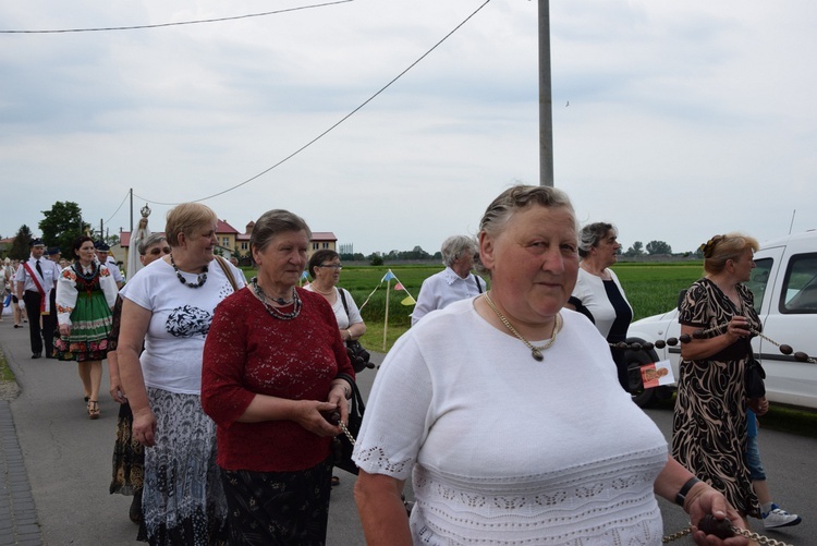 Powitanie ikony MB Częstochowskiej w Mąkolicach