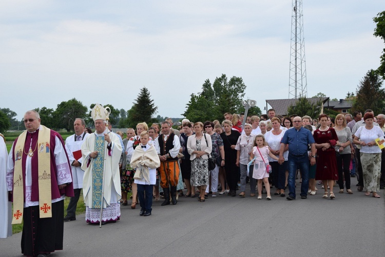 Powitanie ikony MB Częstochowskiej w Mąkolicach