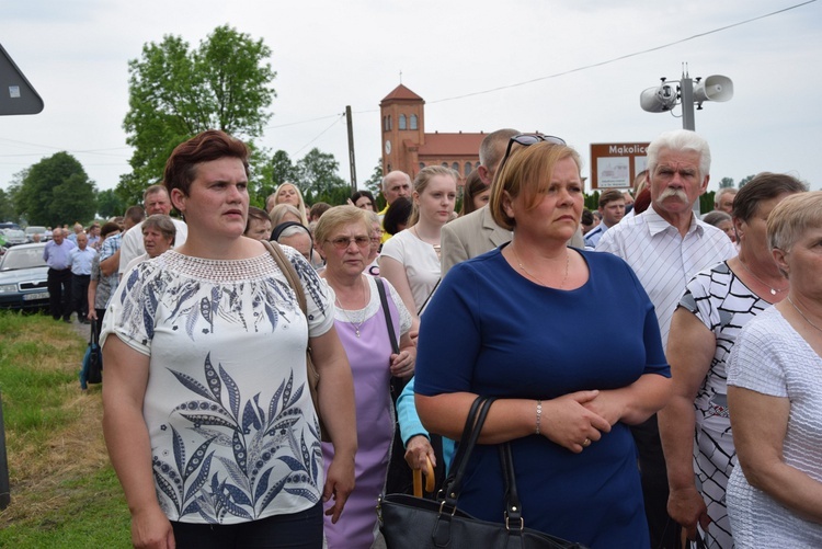 Powitanie ikony MB Częstochowskiej w Mąkolicach