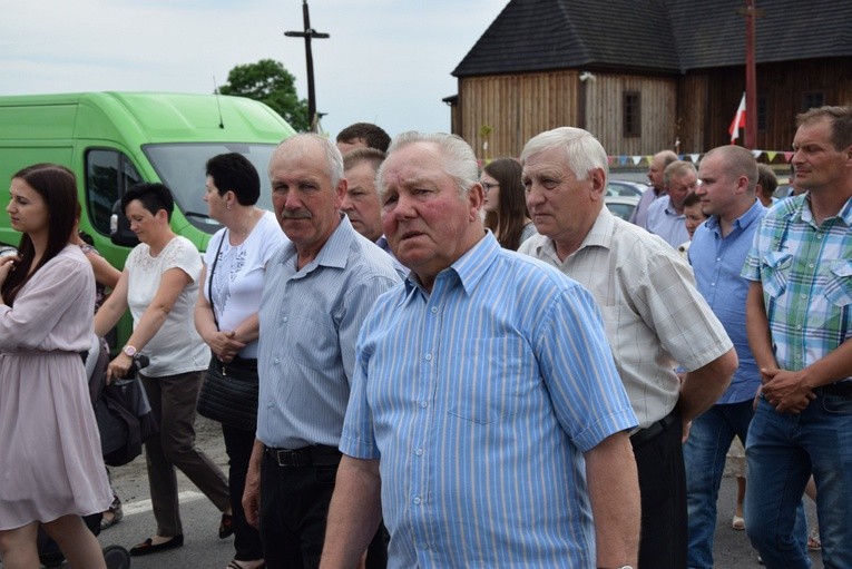 Powitanie ikony MB Częstochowskiej w Mąkolicach