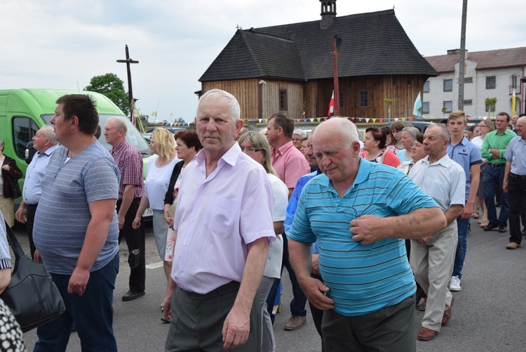 Powitanie ikony MB Częstochowskiej w Mąkolicach