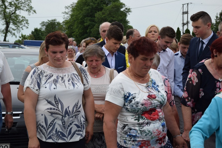 Powitanie ikony MB Częstochowskiej w Mąkolicach