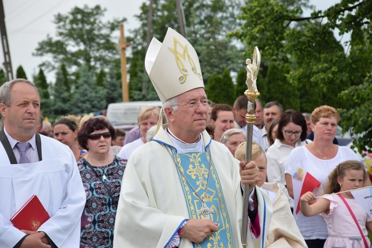 Powitanie ikony MB Częstochowskiej w Mąkolicach