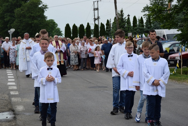 Powitanie ikony MB Częstochowskiej w Mąkolicach