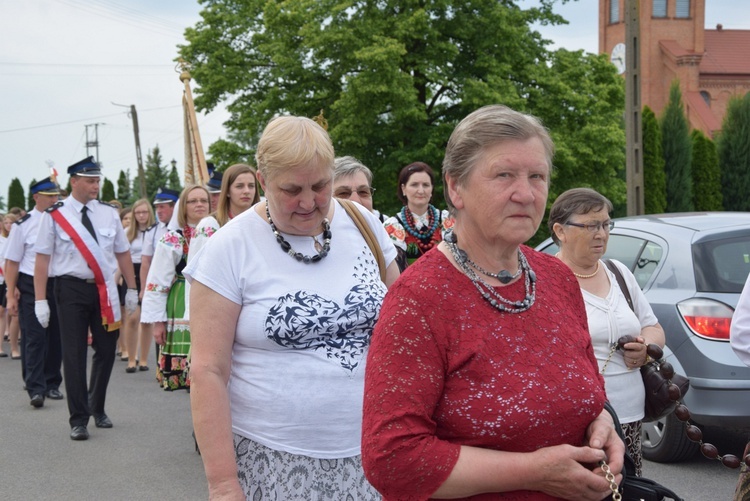 Powitanie ikony MB Częstochowskiej w Mąkolicach