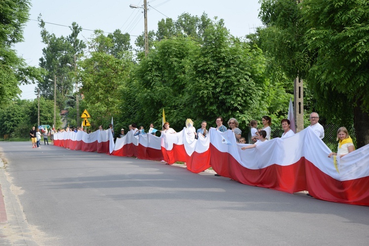 Powitanie ikony MB Częstochowskiej w Mąkolicach