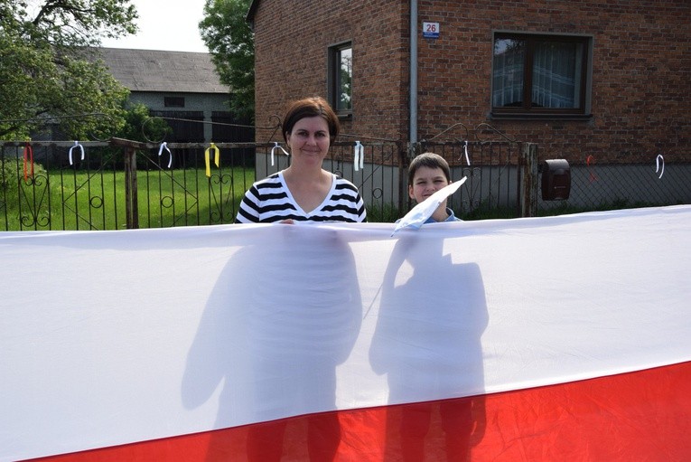 Powitanie ikony MB Częstochowskiej w Mąkolicach
