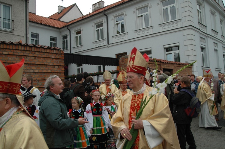 10. rocznica ingresu biskupa płockiego