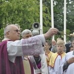 Powitanie ikony MB Częstochowskiej w parafii św. Jakuba w Głownie