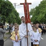 Powitanie ikony MB Częstochowskiej w parafii św. Jakuba w Głownie