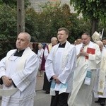 Powitanie ikony MB Częstochowskiej w parafii św. Jakuba w Głownie