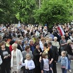 Powitanie ikony MB Częstochowskiej w parafii św. Jakuba w Głownie