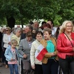 Powitanie ikony MB Częstochowskiej w parafii św. Jakuba w Głownie