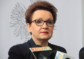 Anna Zalewska, minister edukacji narodowej