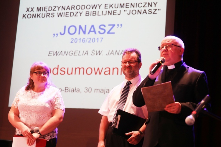 Gala jubileuszowego 20. konkursu biblijnego "Jonasz"