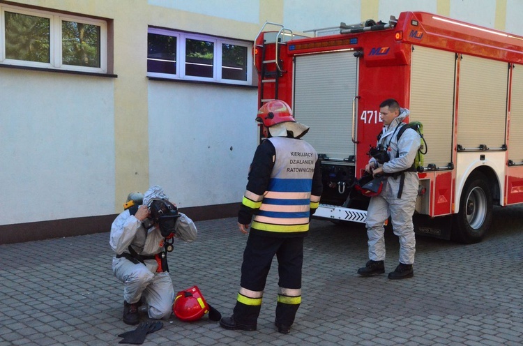 Ćwiczenia antyterrorystyczne w Sandomierzu