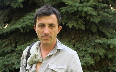 Marcin Mamoń, były więień Al-Kaidy i autor "Wojny braci" w Lublinie